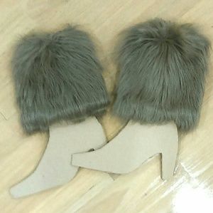 Faux Fur Leg Warmer